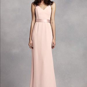 White by Vera Wang Bridesmaid Dress: Blush
